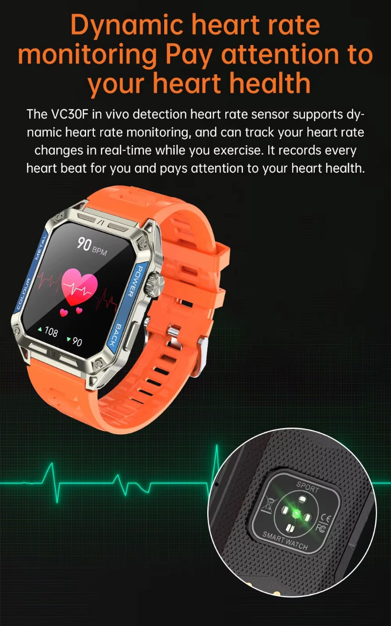 A33 Smart Watch 1.91” – Bluetooth Call & Fitness Tracker - Veritas Electronics Kenya