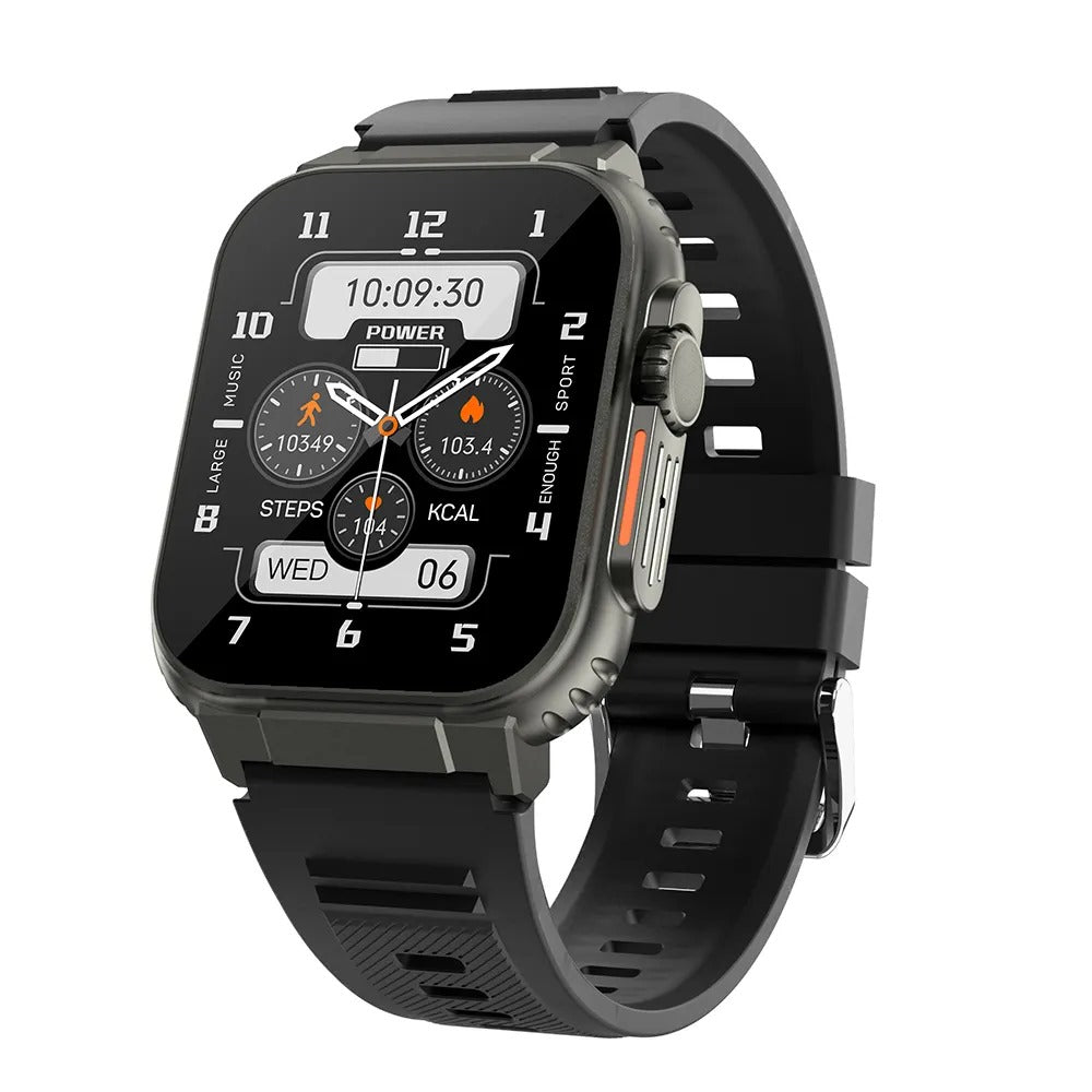 A70 Fitness Smart Watch for Men – Music, Calls, Sports Modes (2024) | Kenya