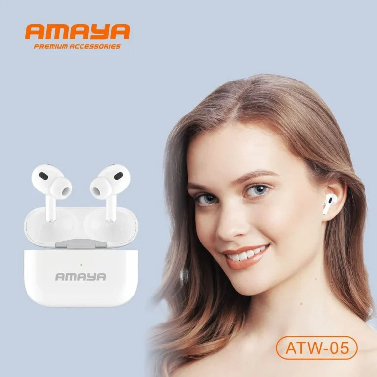 Amaya ATW‑05 Wireless Sports Earbuds – Sweat‑Proof, Real-Time AI‑Translation, Secure Fit | Kenya - Veritas Electronics Kenya