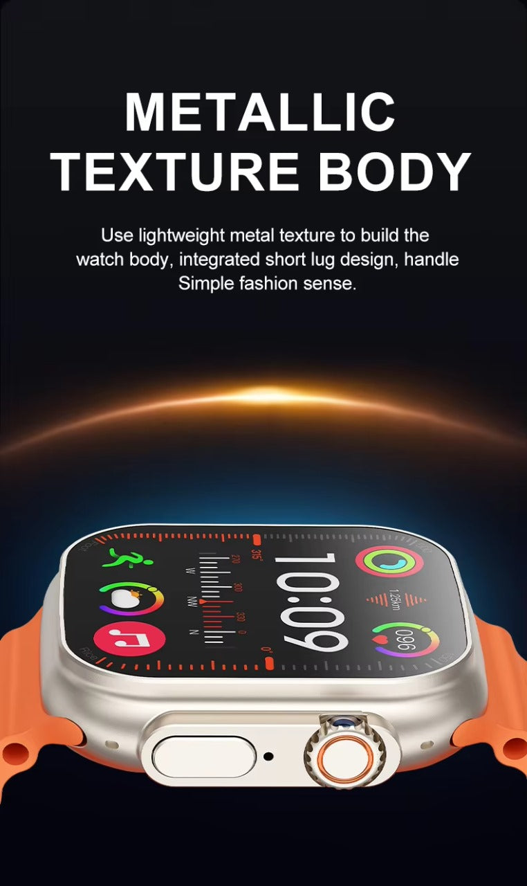 B31 4G Smart Watch with SIM Card Slot β 2.04" HD Display | IP67 Waterproof | Video Call | 64GB | TikTok Support | Sports Smartwatch