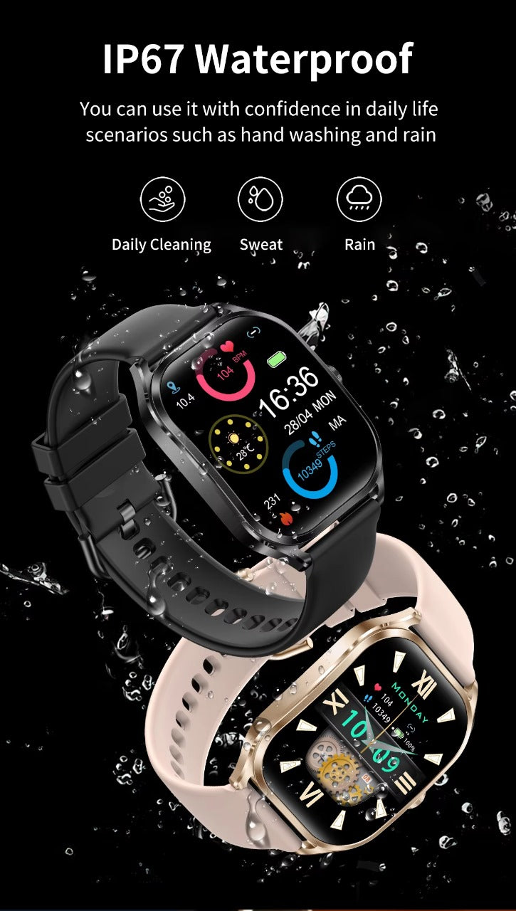 H35 Women Smart Watch – 2.01" Fashion Fitness Smartwatch with Health Monitoring & BT Calling - Veritas Electronics Kenya