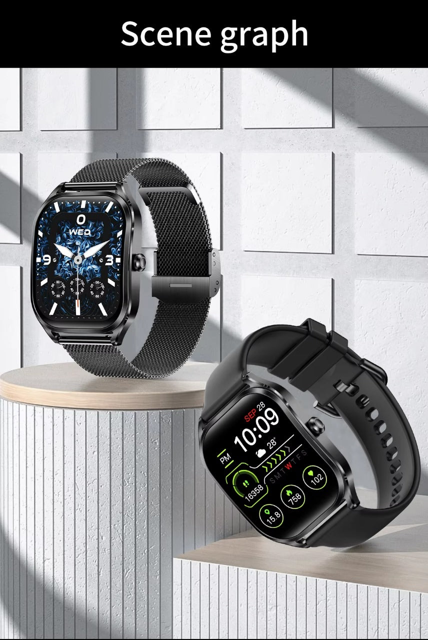 H35 Women Smart Watch – 2.01" Fashion Fitness Smartwatch with Health Monitoring & BT Calling - Veritas Electronics Kenya