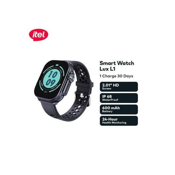 Itel Lux L1 ISW-L1 – 2.01" Ultra HD Screen Smart Watch