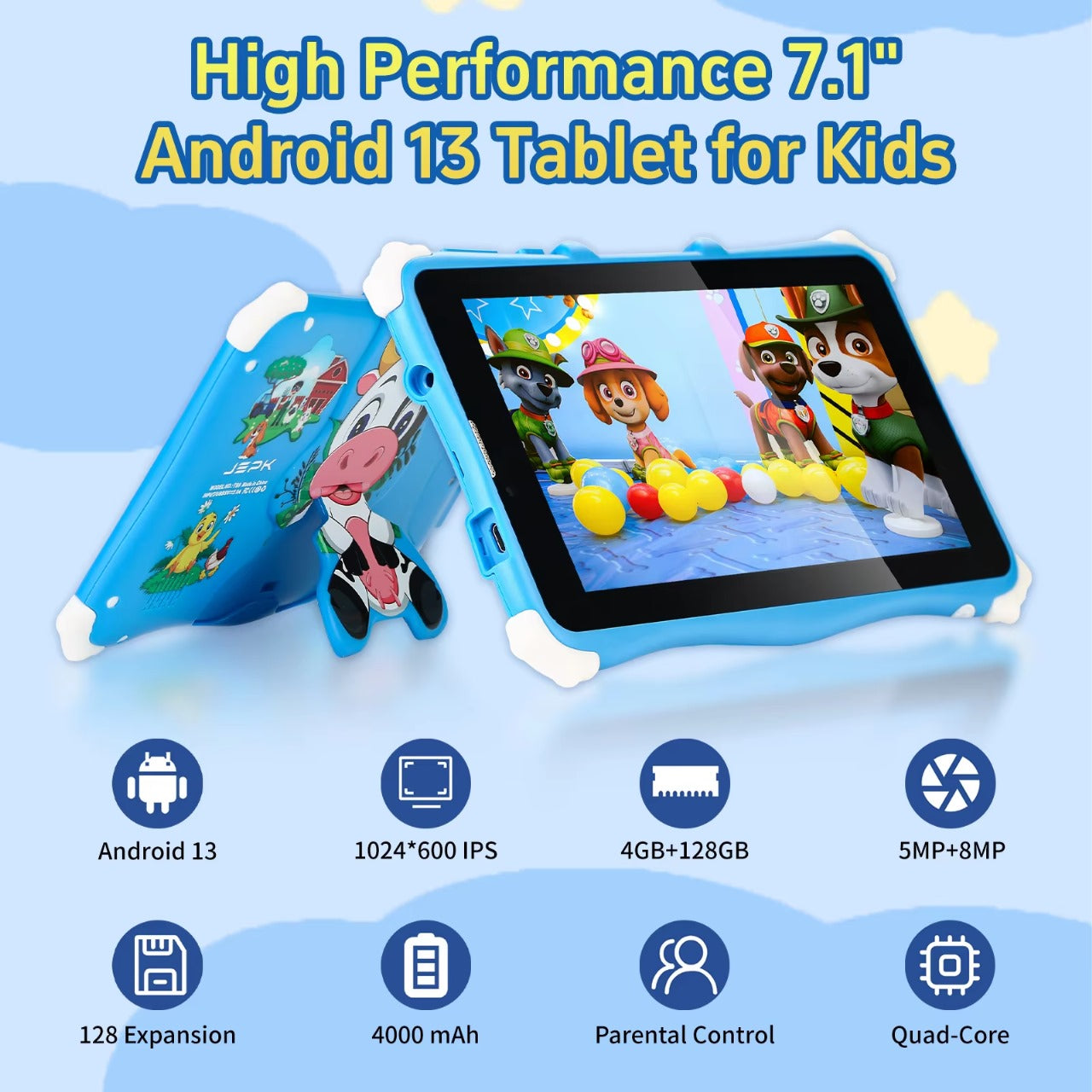 Kids Tablet 7-inch with SIM Card Slot | Android | Available in Kenya. - Veritas Electronics Kenya