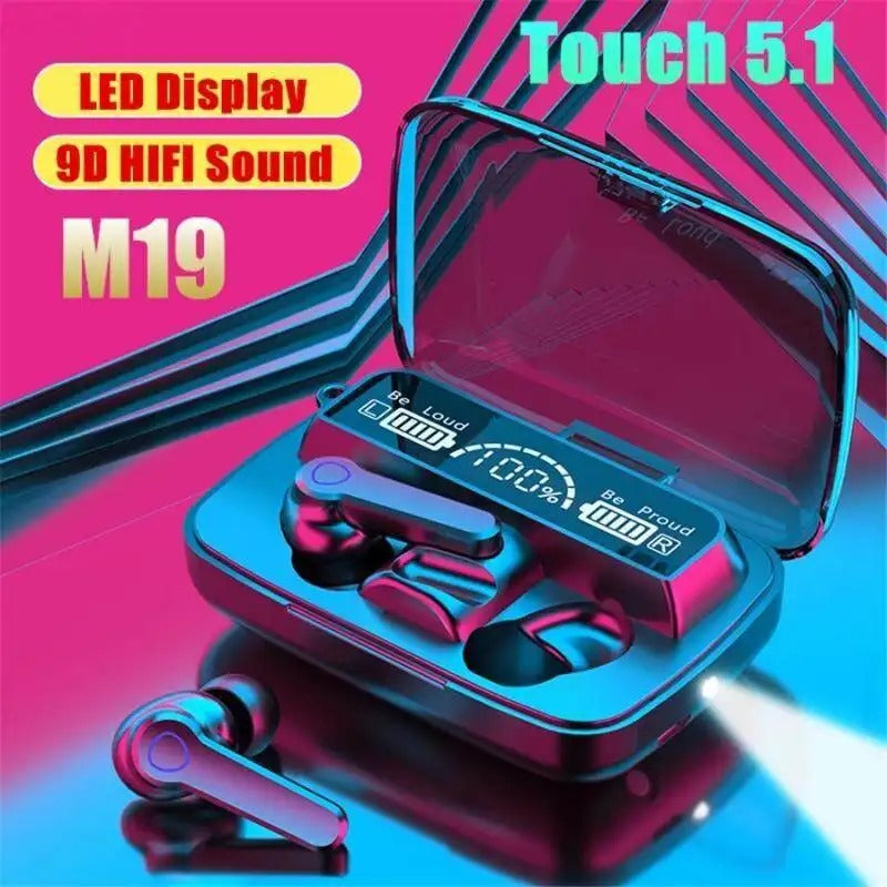M19 Bluetooth Earbuds - Veritas Electronics Kenya