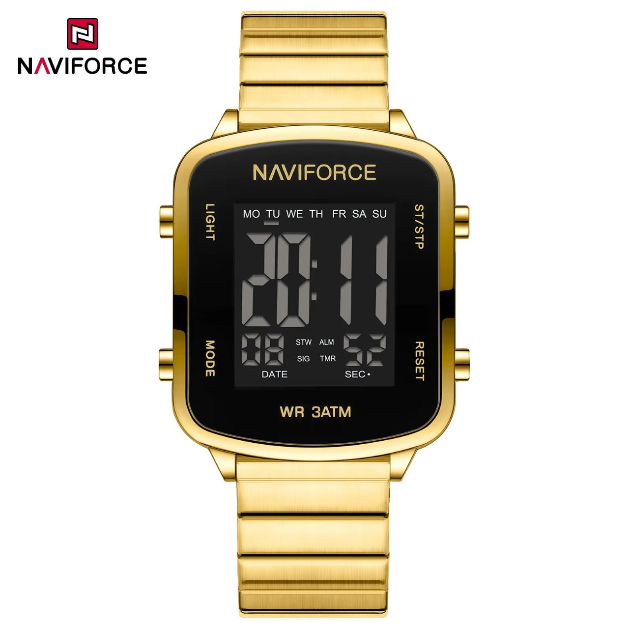 NAVIFORCE 5058 Digital LED Men's Watch