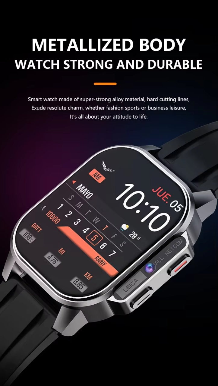 Netcom 4G Smartwatch 2.13inch AMOLED Camera WIFI GPS - Veritas Electronics Kenya