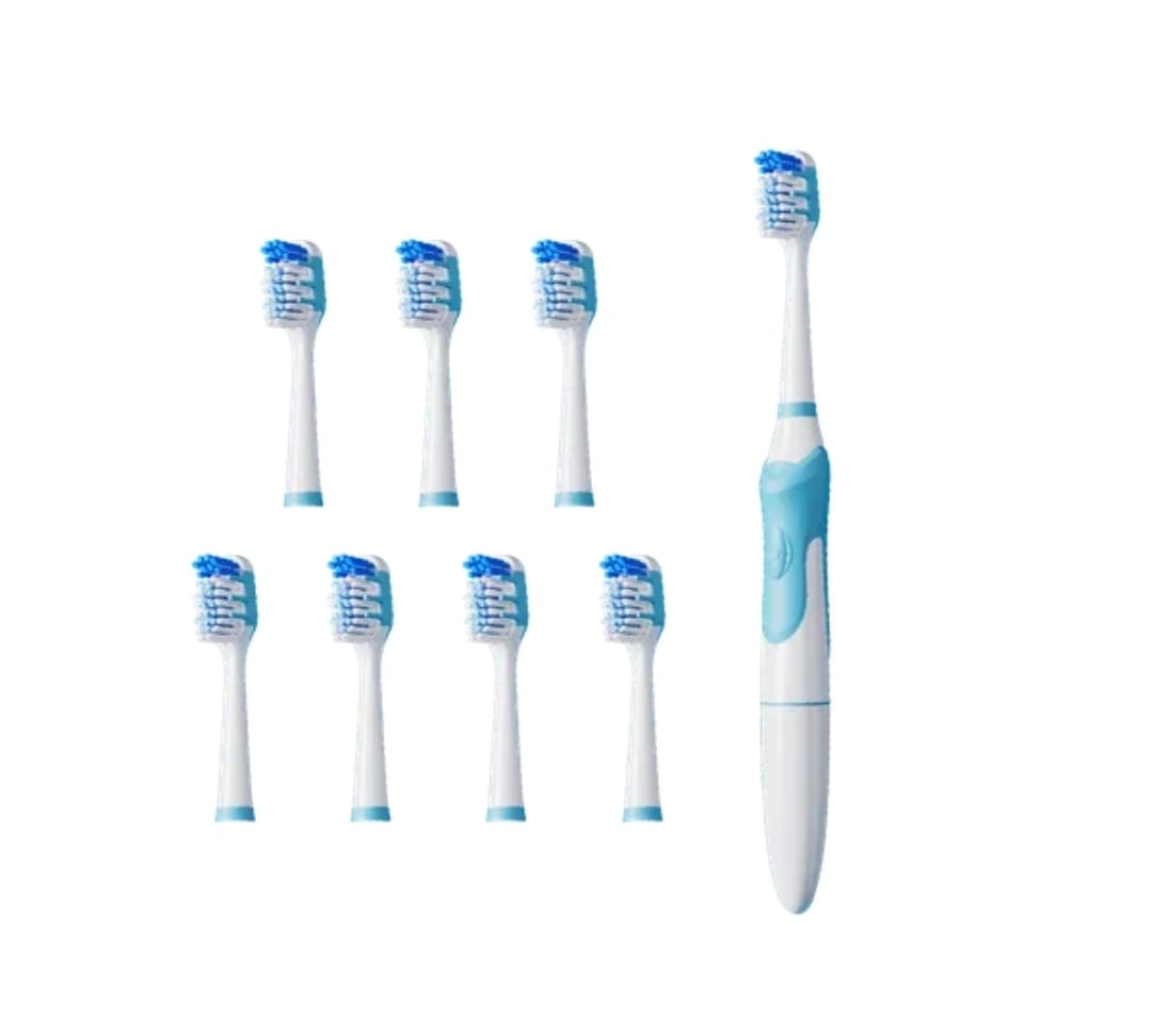 Oraimo SoniCare OPC-ET200N Electric Toothbrush with 8 replacement brushes