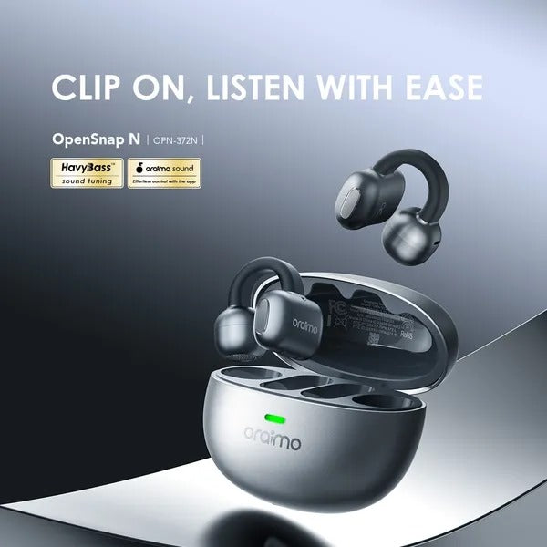 Oraimo OpenSnap N OPN-372N Open-Ear True Wireless Earbuds