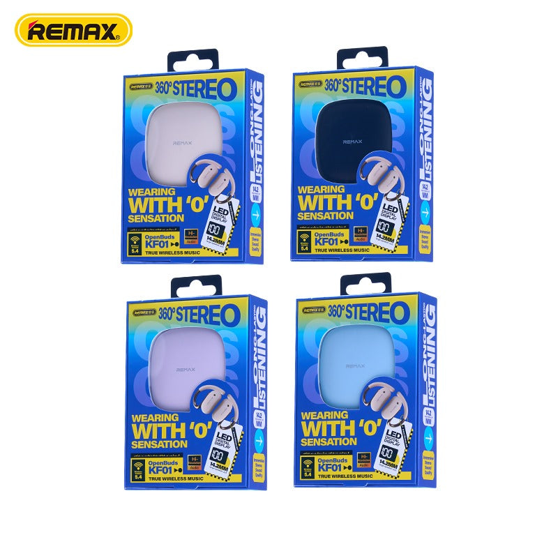 Remax Openbuds KF01 β True Wireless Bluetooth Earphones for Music, Calls & Everyday Use