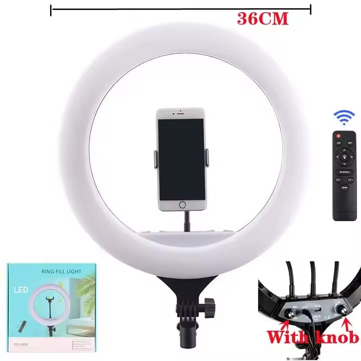 14" LED Ring Light – For Studio, Video, and Live Streaming - Veritas Electronics Kenya