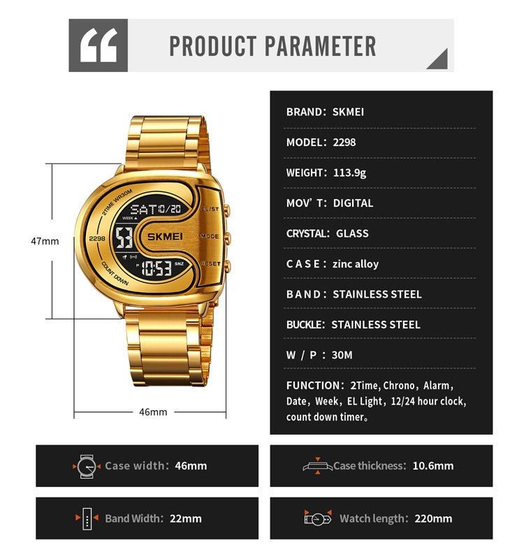 SKMEI #2298 Luxury Men's Watch