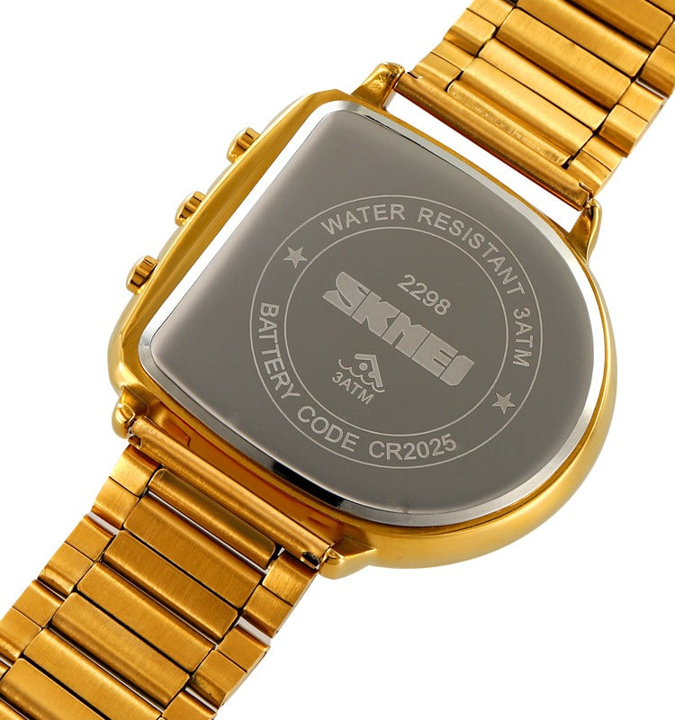 SKMEI #2298 Luxury Men's Watch – Waterproof Steel Wristwatch | Nairobi Kenya - Veritas Electronics Kenya