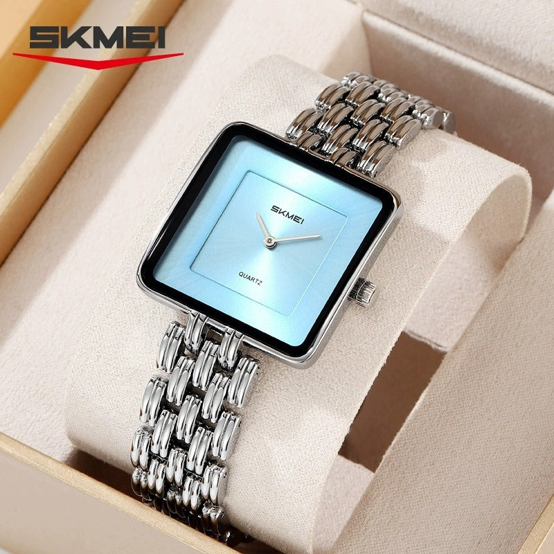 Skmei 2371/2372 Quartz Wristwatch – Stainless Steel Waterproof Luxury Watch for Men & Women - Veritas Electronics Kenya