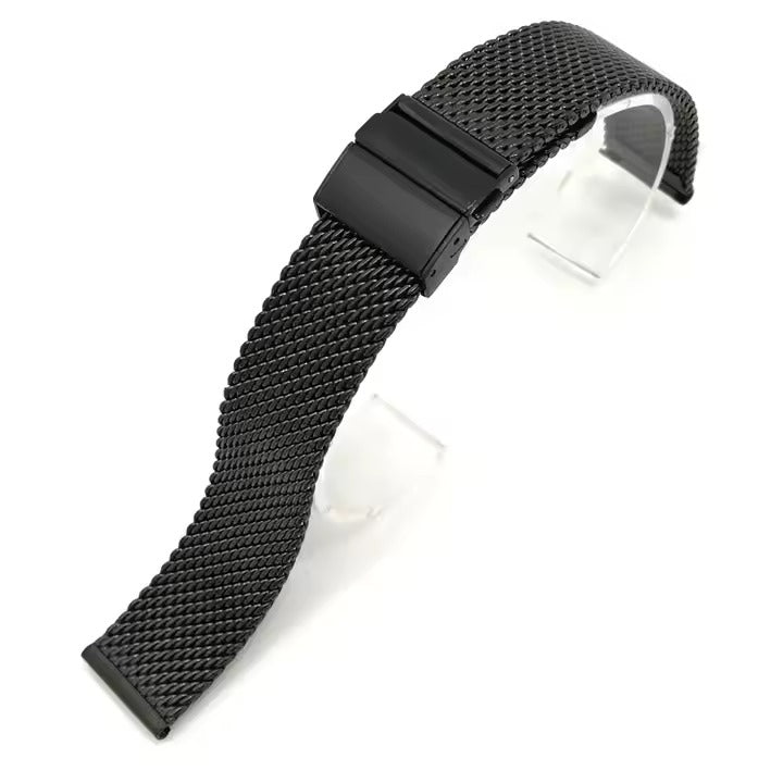 Bands for Smart Watches ā 20mm & 22mm Mesh in Black, Silver, Pink & Rose Gold