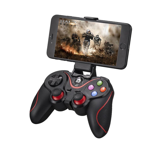 V8 Wireless Game Controller Joystick Gamepad with Phone Holder