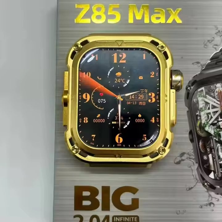 Z85 Max Smartwatch – 2.1” AMOLED Display, Bluetooth Call, Wireless Charging, IP68 Waterproof - Veritas Electronics Kenya
