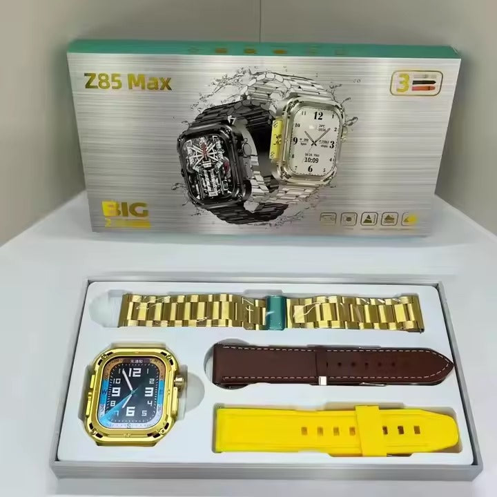 Z85 Max Smartwatch – 2.1” AMOLED Display, Bluetooth Call, Wireless Charging, IP68 Waterproof - Veritas Electronics Kenya