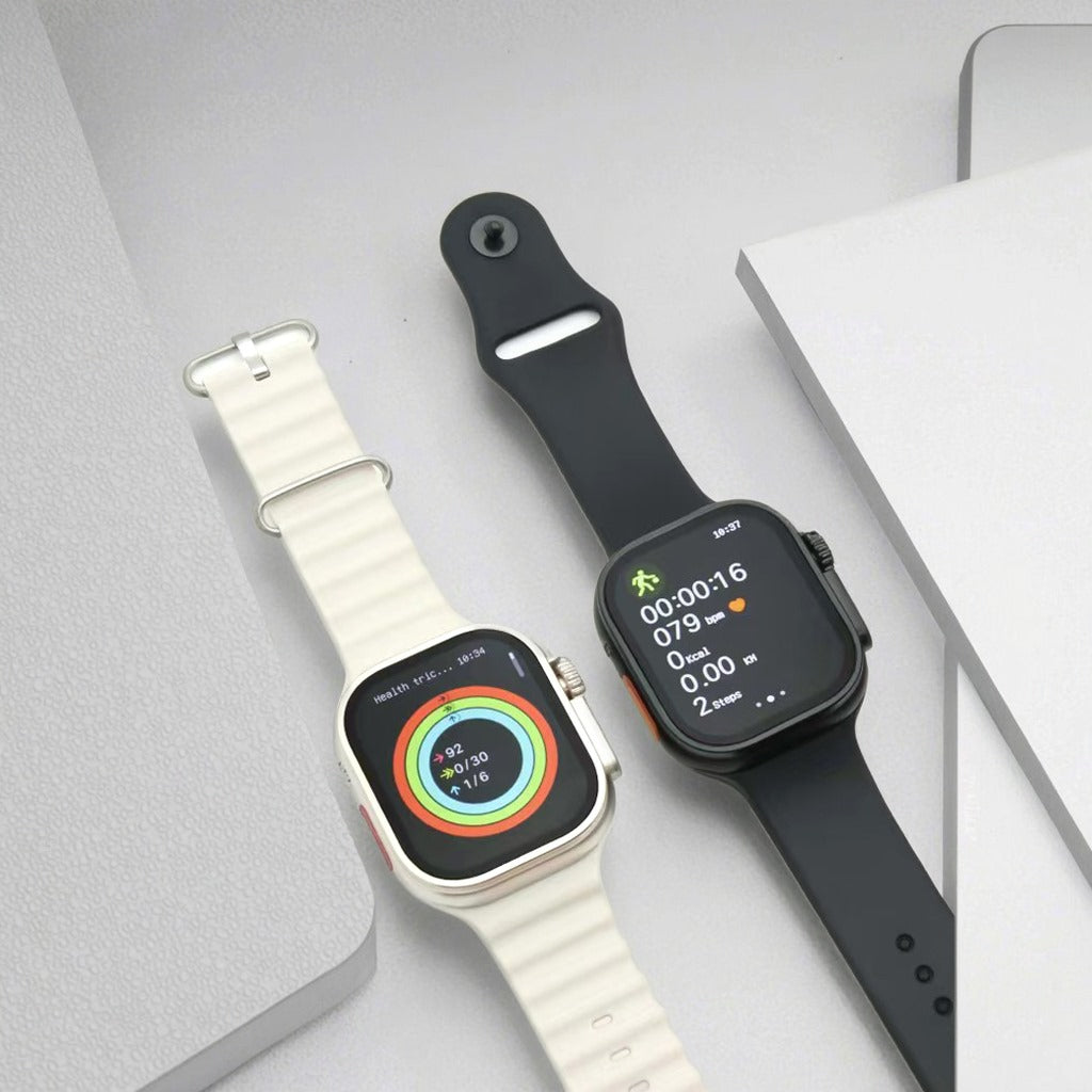 ZT-11 Ultra2 Smart Watch - 2.01-Inch AMOLED Display, Long Battery Life & Free Earbuds