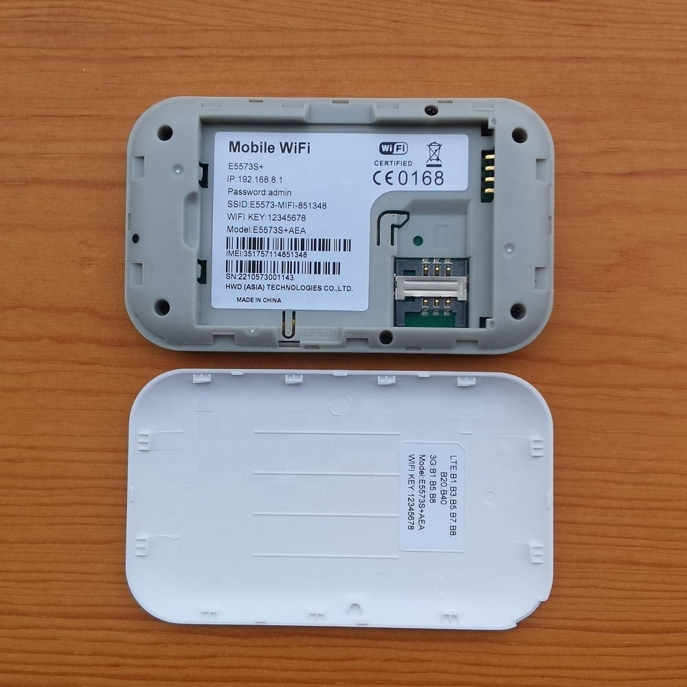 Zong 4G Bolt+ – 150Mbps LTE Pocket WiFi Hotspot Router (E5573s)