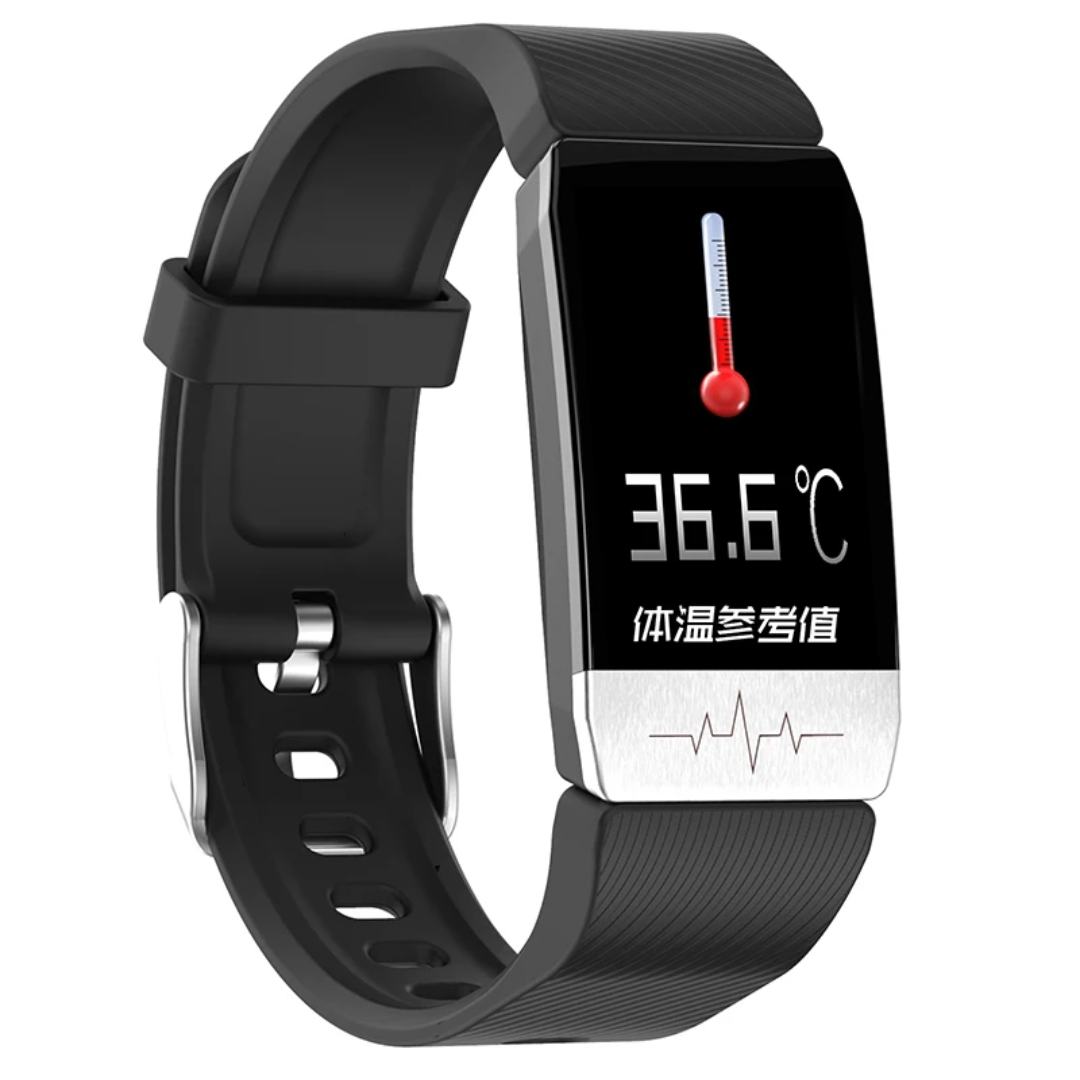 T1S Smart Band with ECG, Body Temperature Sensor, Heart Rate & Fitness Tracking - Veritas Electronics Kenya