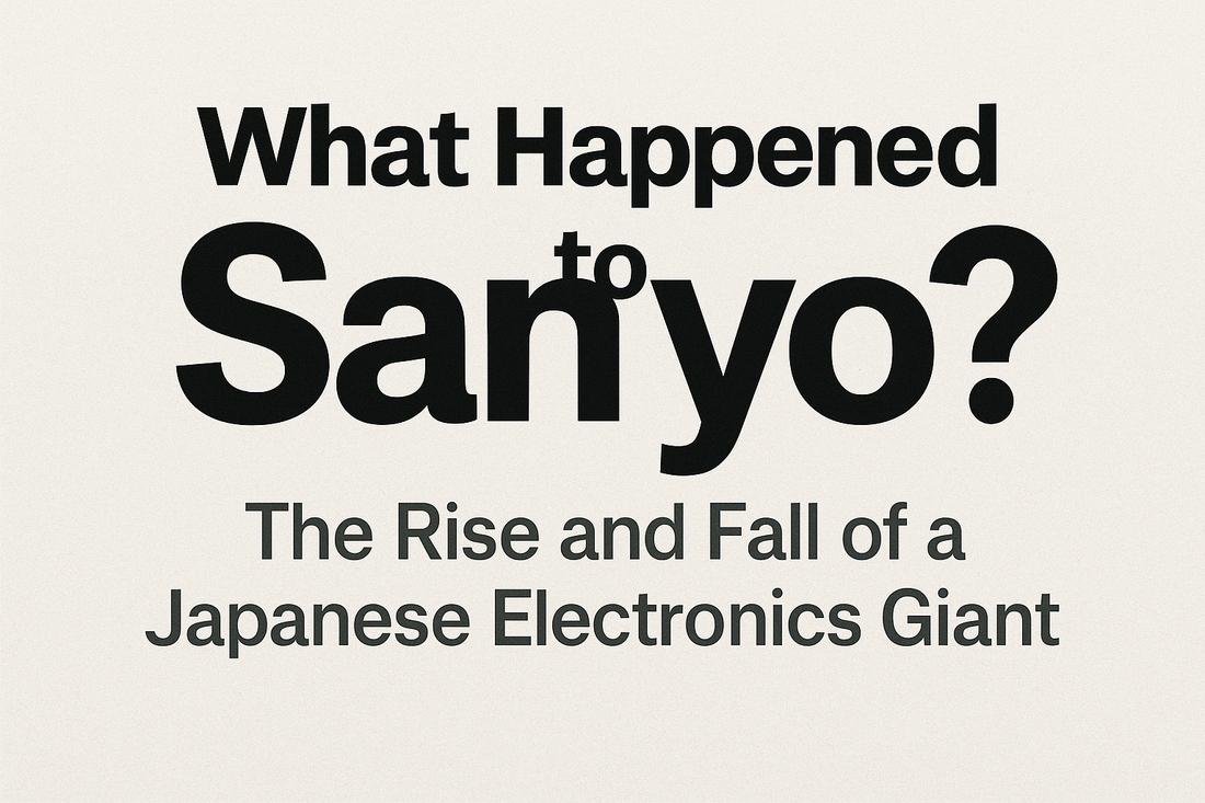 What Happened to Sanyo? The Rise and Fall of a Japanese Electronics Giant