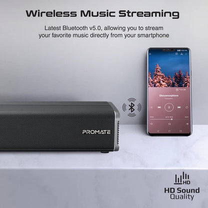 60W Ultra-Slim SoundBar with Built-in Subwoofer - Veritas Electronics Kenya