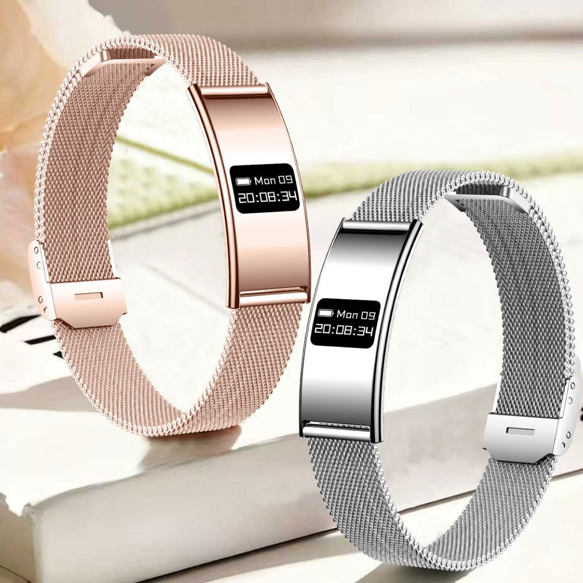 B8 Ultra-Thin 2.8mm Smart Bracelet Fitness Tracker
