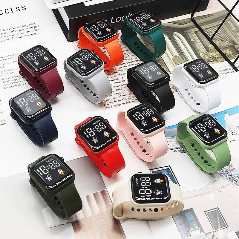 Affordable Waterproof Digital Watches for Kids – Multi-Color Options - Veritas Electronics Kenya