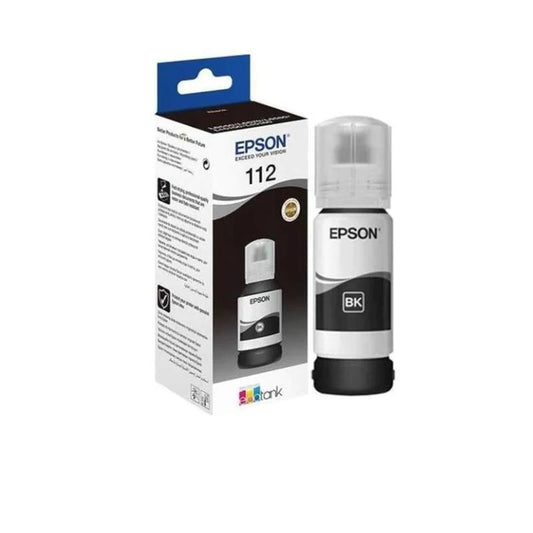 Epson 112 EcoTank Pigment Black Ink Bottle 127.0 ml