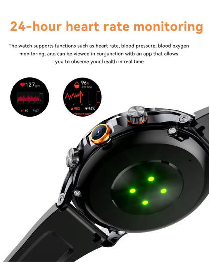 GAOKE H18 Smart Watch – 1.95″ Big Round Screen, 4G SIM Card Slot, NFC & Video Call | Kenya - Veritas Electronics Kenya