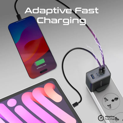 Promate GaNPort4-67PD – GaN USB-C Charger 67W Fast Charging
