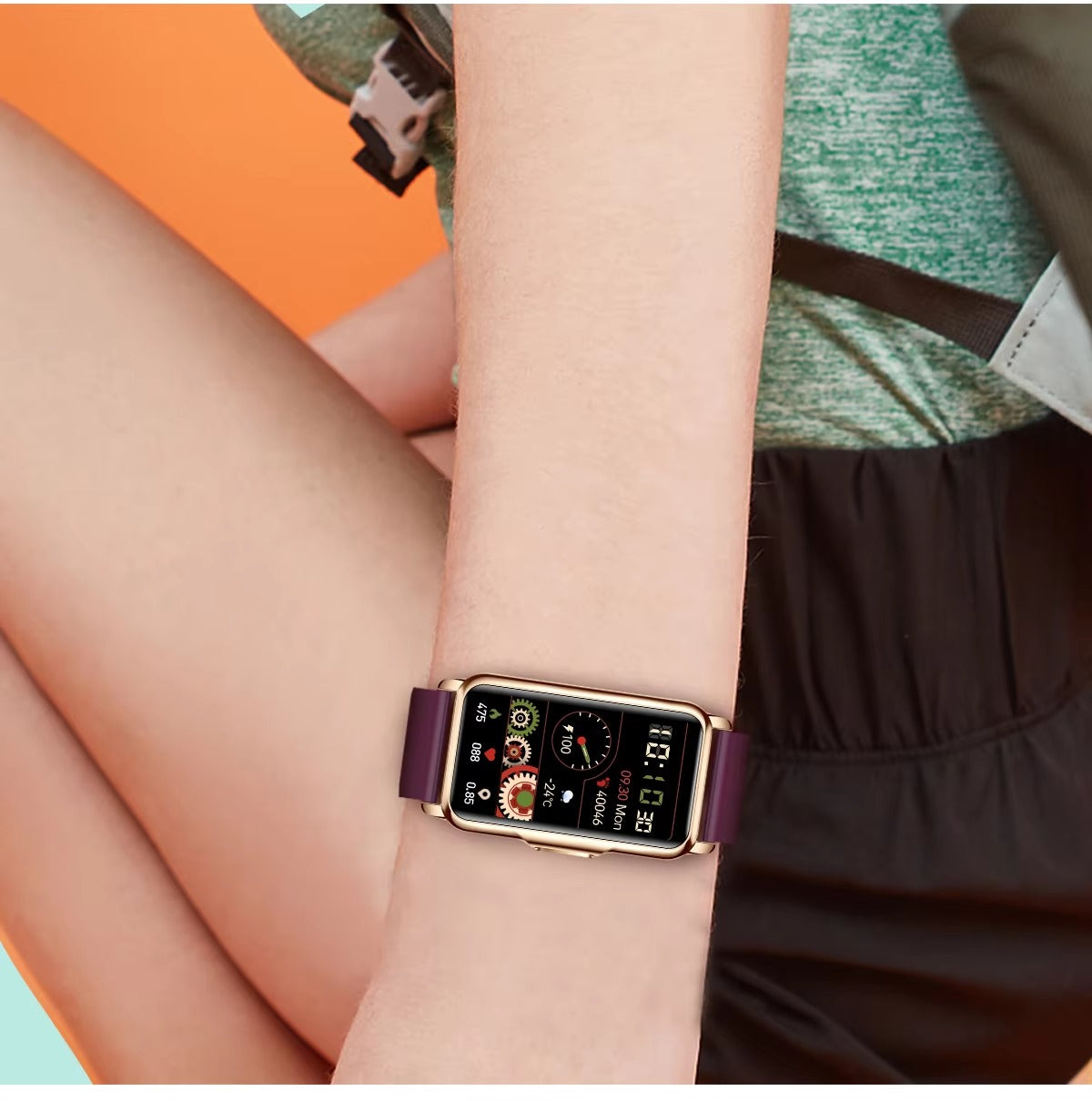 H80 Smart Watch – Fitness Tracker with Heart Rate Monitor - Veritas Electronics Kenya