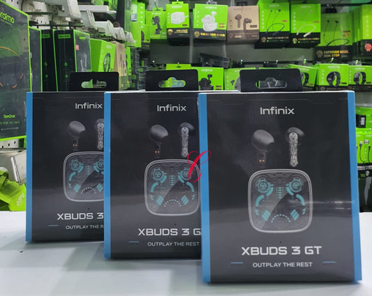 Infinix Xbuds 3 GT XE30 28hrs playtime transparent true wireless earphones - Veritas Electronics Kenya