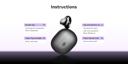 Itel Budsfit 5 – True Wireless Earbuds with Deep Bass, Long Battery & Stylish Comfort 