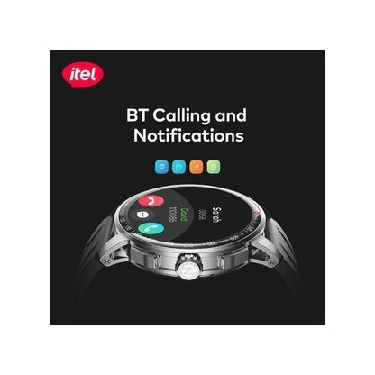 Itel Horizon ISW-N8 Smart Watch – 1.43” AMOLED Display | Premium Metallic Design