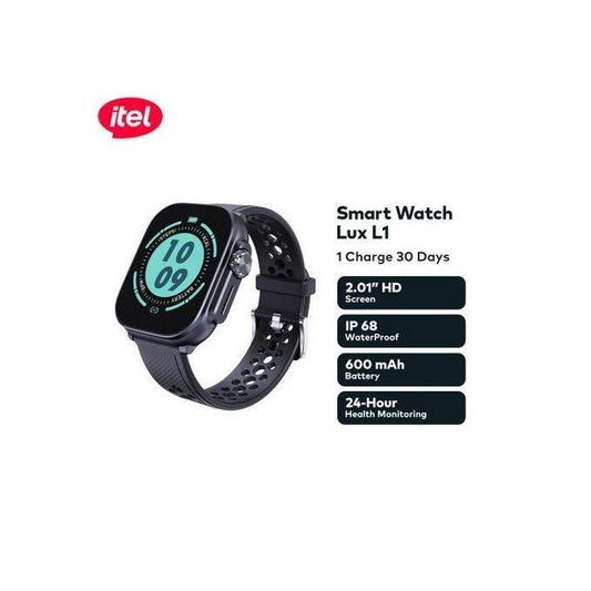  Itel Lux L1 ISW-L1 – 2.01" Ultra HD Screen Smart Watch