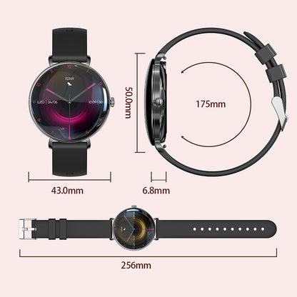 KM85 1.43” AMOLED Ultra-Thin Smartwatch 2025 – Women’s Health Monitor & Bluetooth Call Watch - Veritas Electronics Kenya