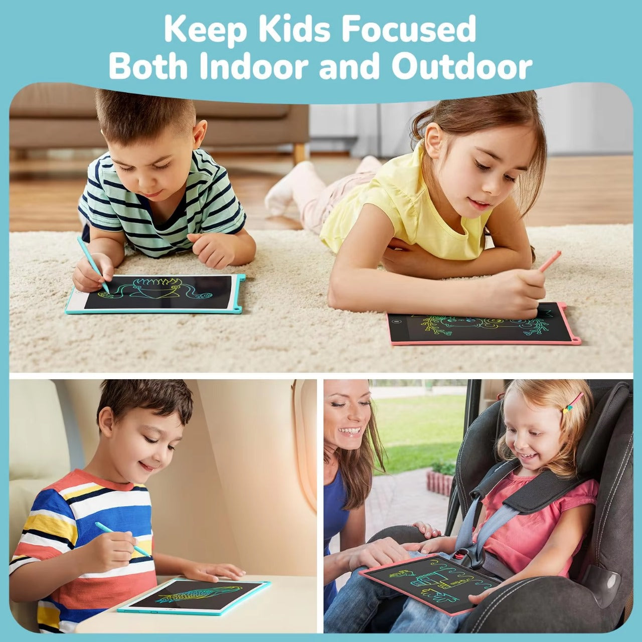 Kids LCD writing tablet - Veritas Electronics Kenya