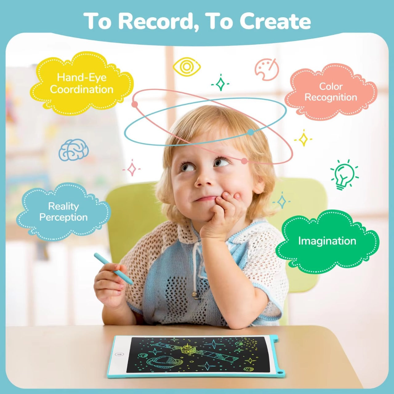Kids LCD writing tablet - Veritas Electronics Kenya