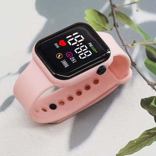 Digital sports watch for children, boys and girls