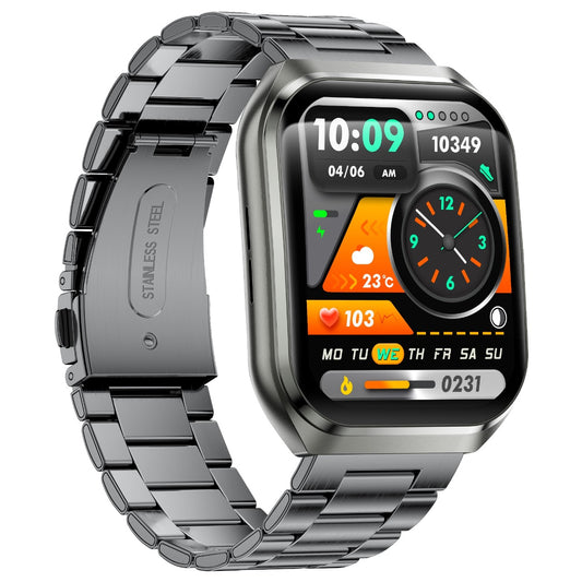 MT66 Smart Watch with 1000mAh Long Battery Life 