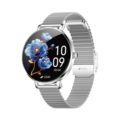 NX21 Women’s Smart Watch – Ultra-Thin Alloy, 1.32″ AMOLED, BT Calling | IP67