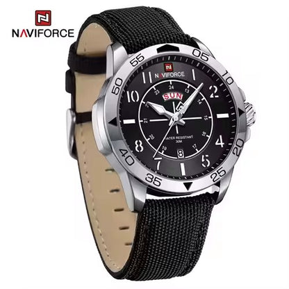 Naviforce NF 9204N Men's Fashion Chronograph Watch – Luxury, Sport, and Business Style - Veritas Electronics Kenya