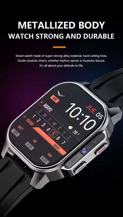 Netcom 4G Smartwatch 2.13inch AMOLED Camera WIFI GPS - Veritas Electronics Kenya
