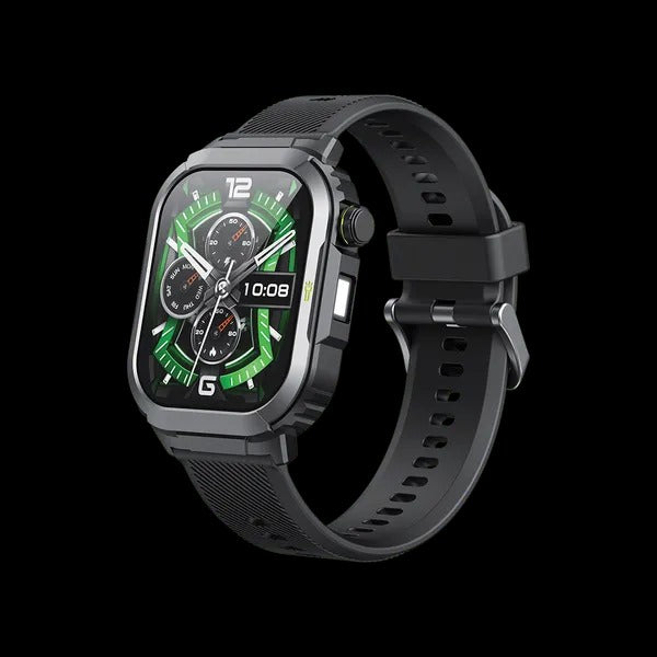 Oraimo Watch Lumos N OSW-808N – 2.01'' Anti-Scratch Panda Glass, Built-In Flashlight, IP68 Smart Watch