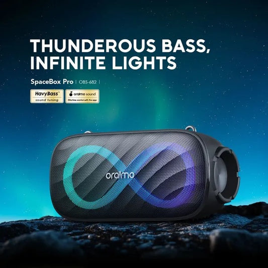Oraimo SpaceBox Pro OBS-682 – 80W Powerful Bluetooth Speaker 