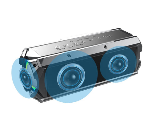 Powerful Bluetooth Speaker 100W — DSP U-DISK TF Powerbank Soundbar