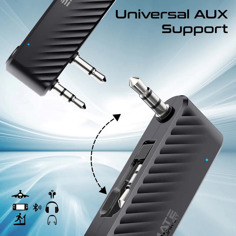 Promate AirLink-BT Compact AUX to Bluetooth Audio Transmitter Adapter
