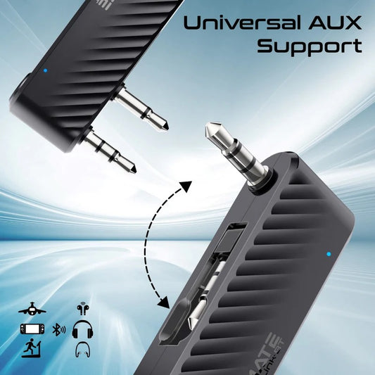 Promate AirLink-BT Compact AUX to Bluetooth Audio Transmitter Adapter